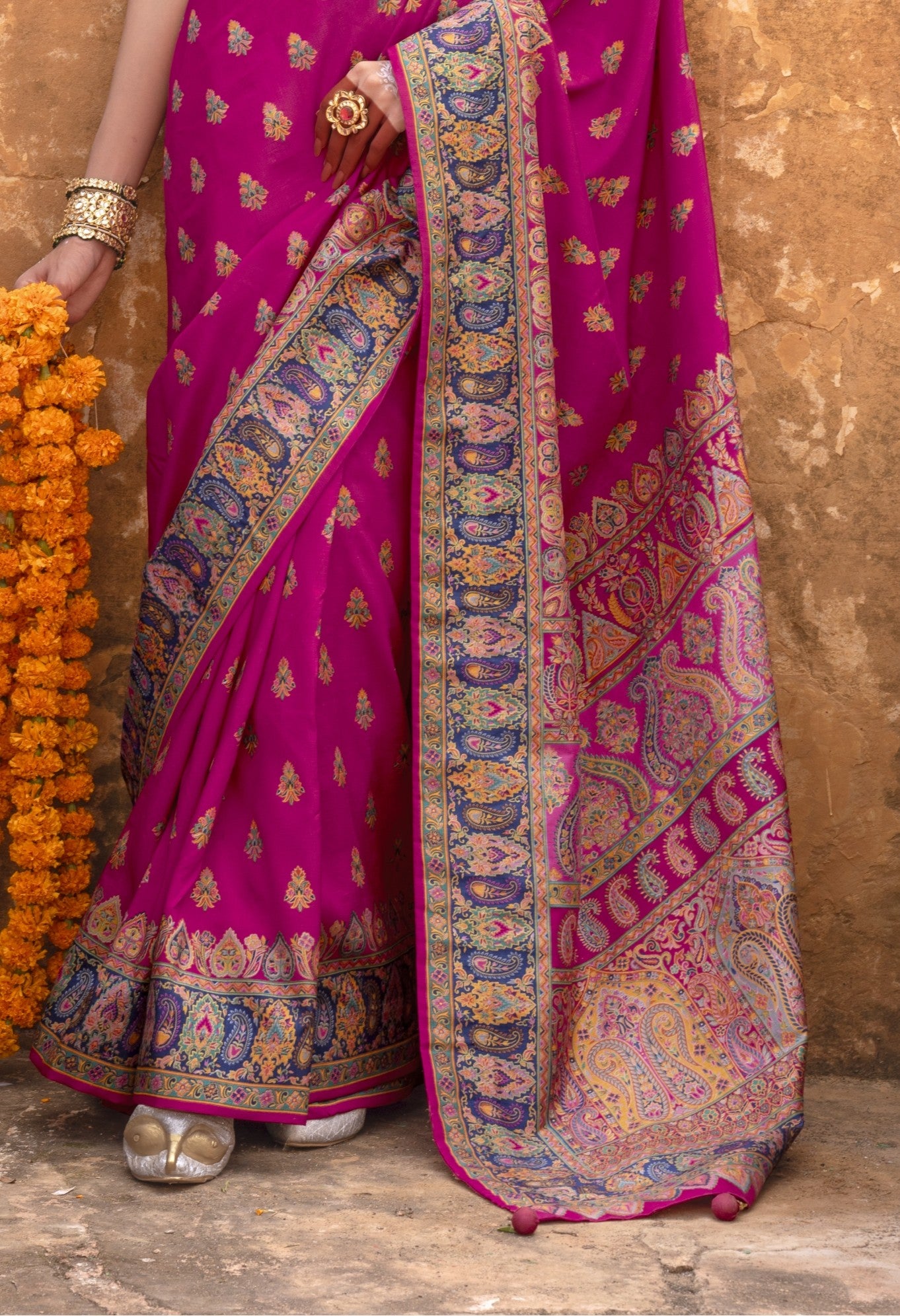 pashmina saree