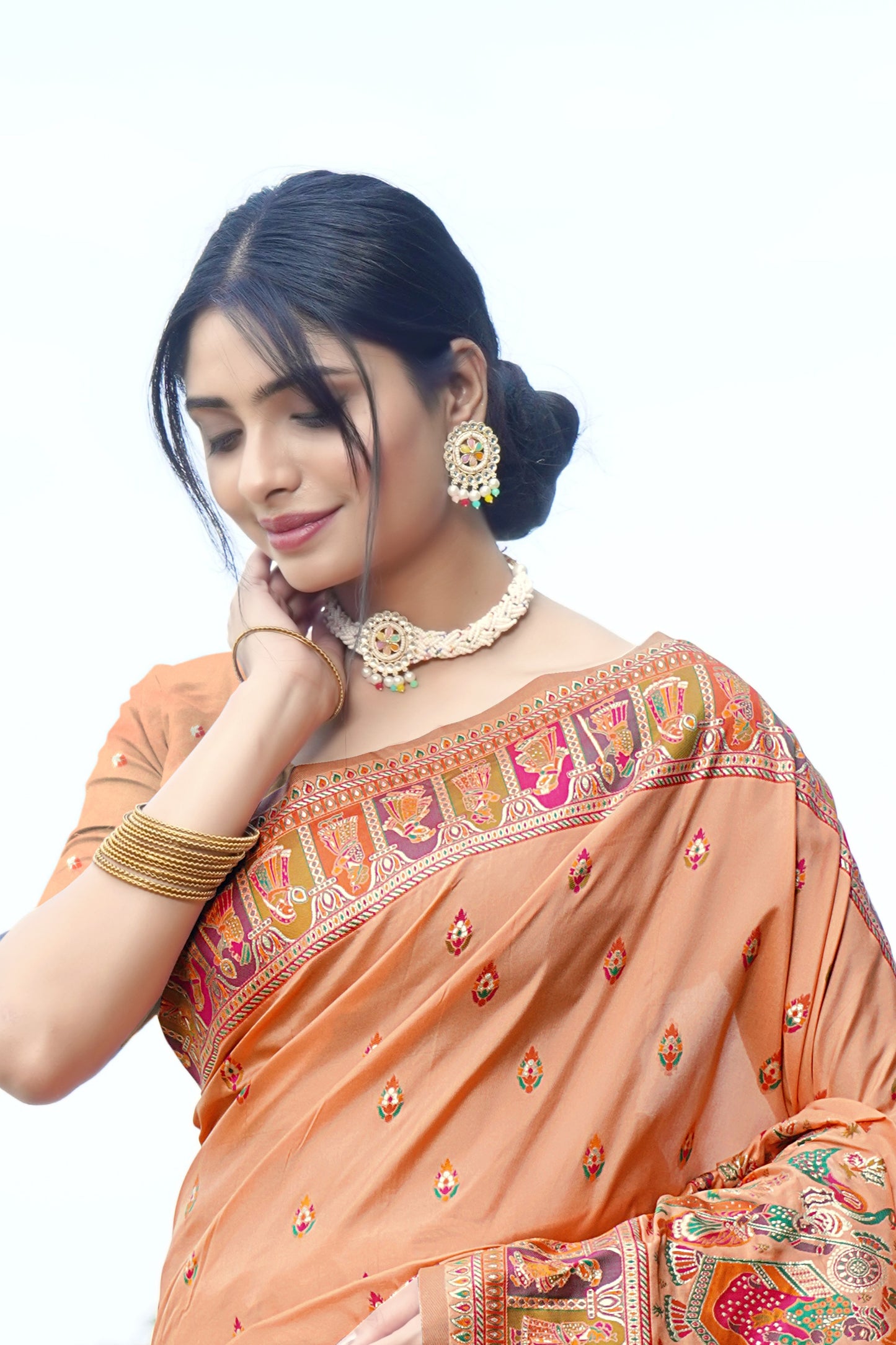 pashmina saree