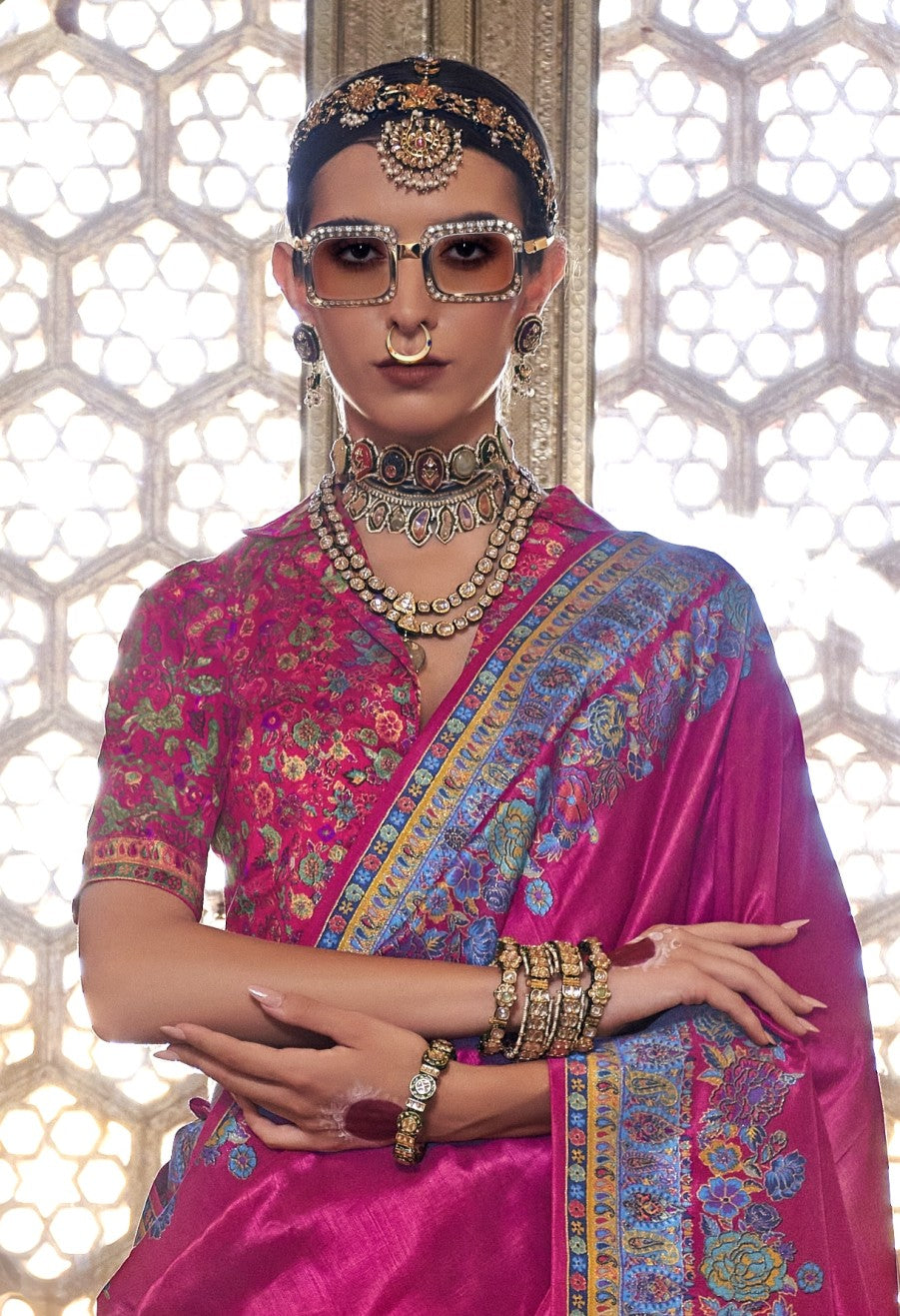 pashmina saree