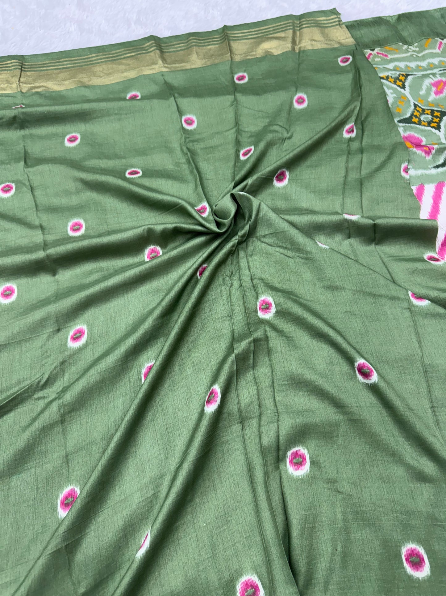 Pure look patola saree