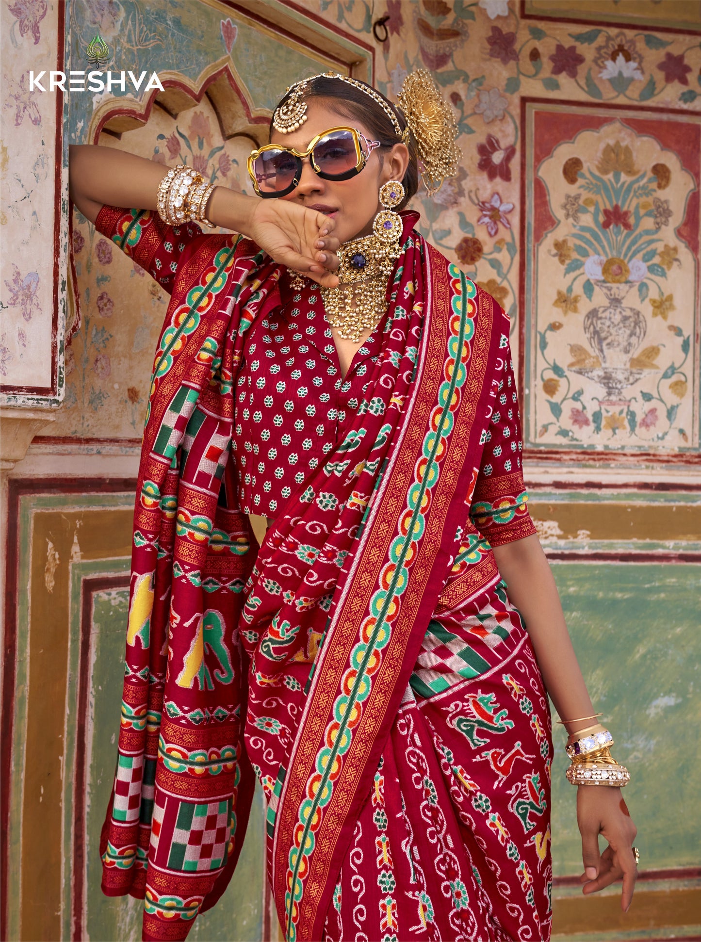PURE LOOK PATOLA SAREE