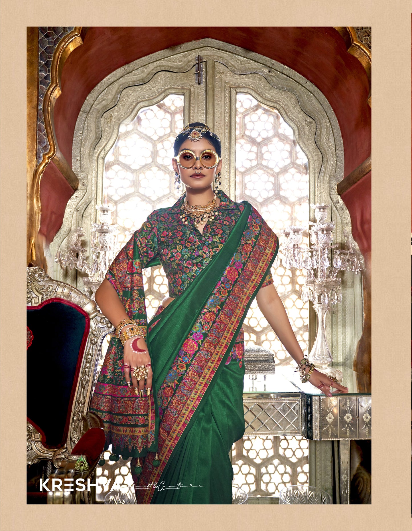 pashmina saree