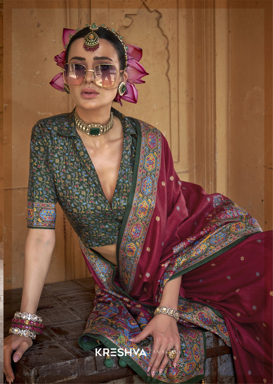 pashmina saree