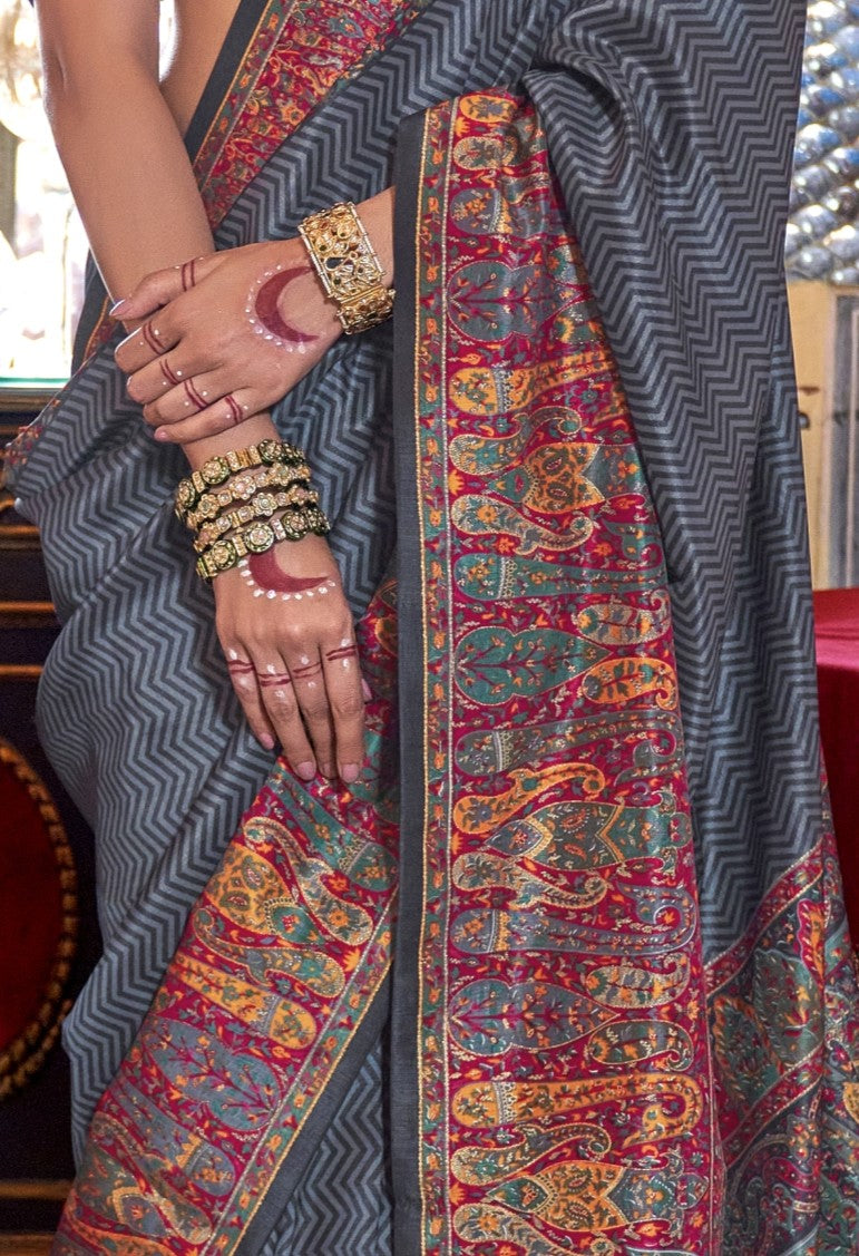 pashmina saree