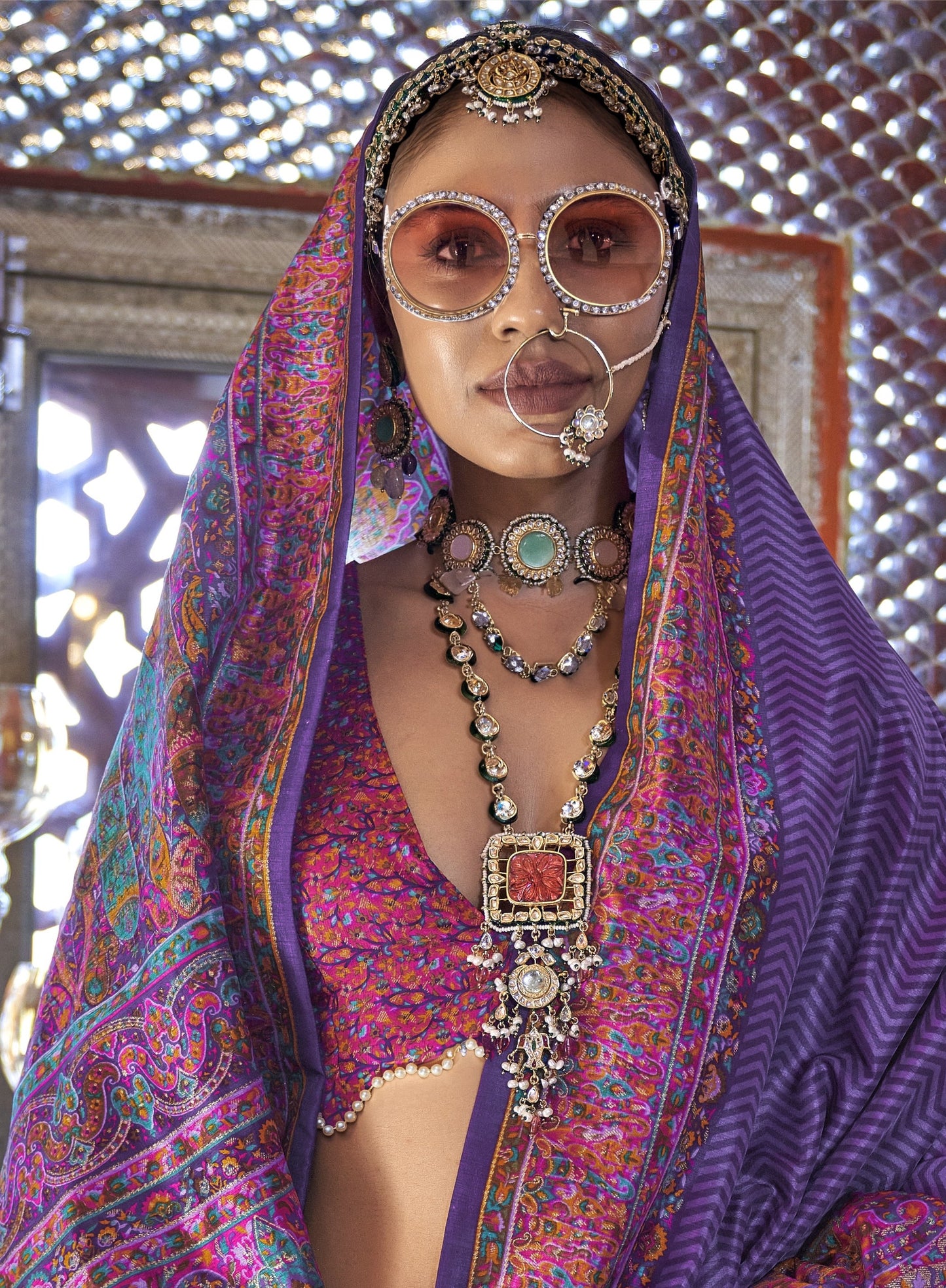 pashmina saree