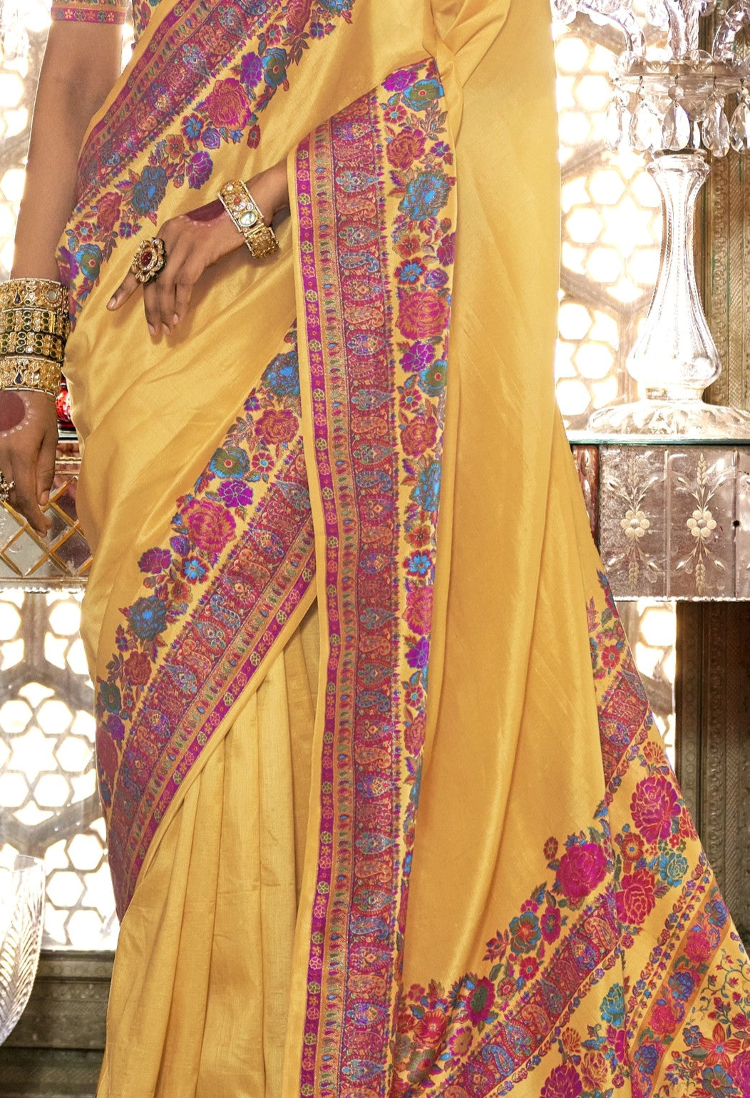 pashmina saree
