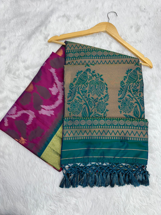 Pure silk saree k1-3