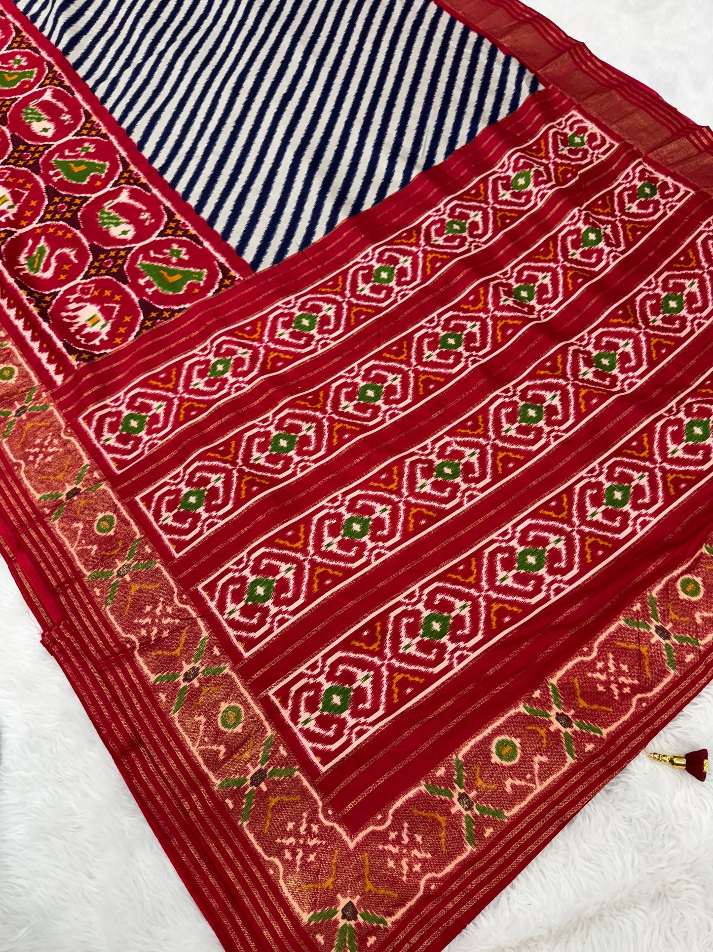 Pure look patola saree