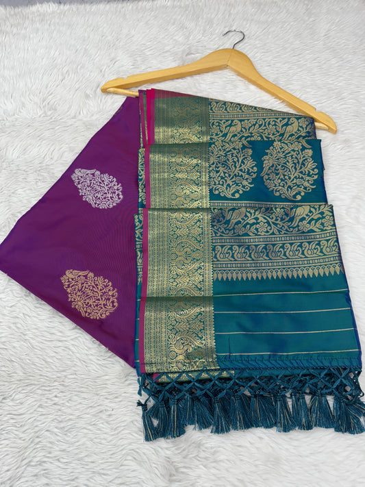 PURE SILK SAREE K5-4