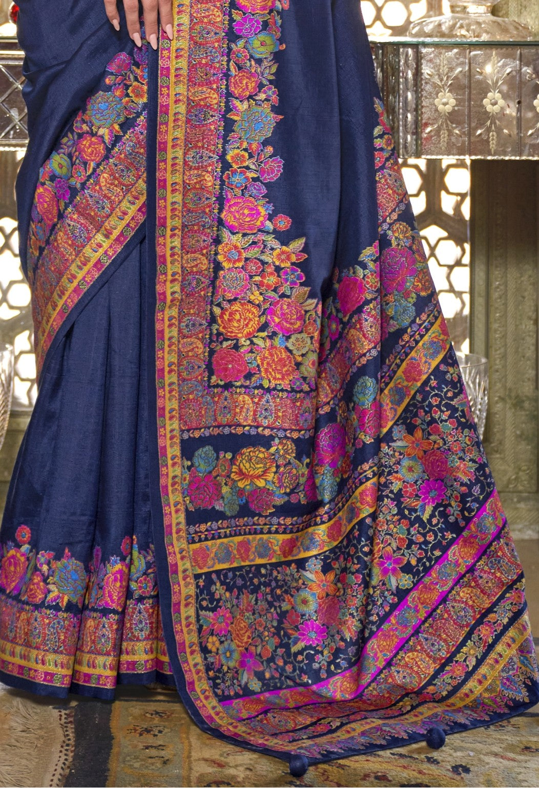 pashmina saree