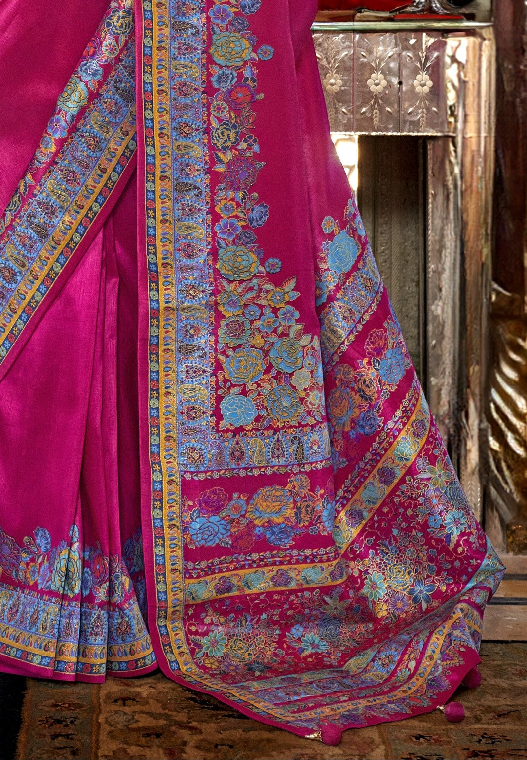 pashmina saree