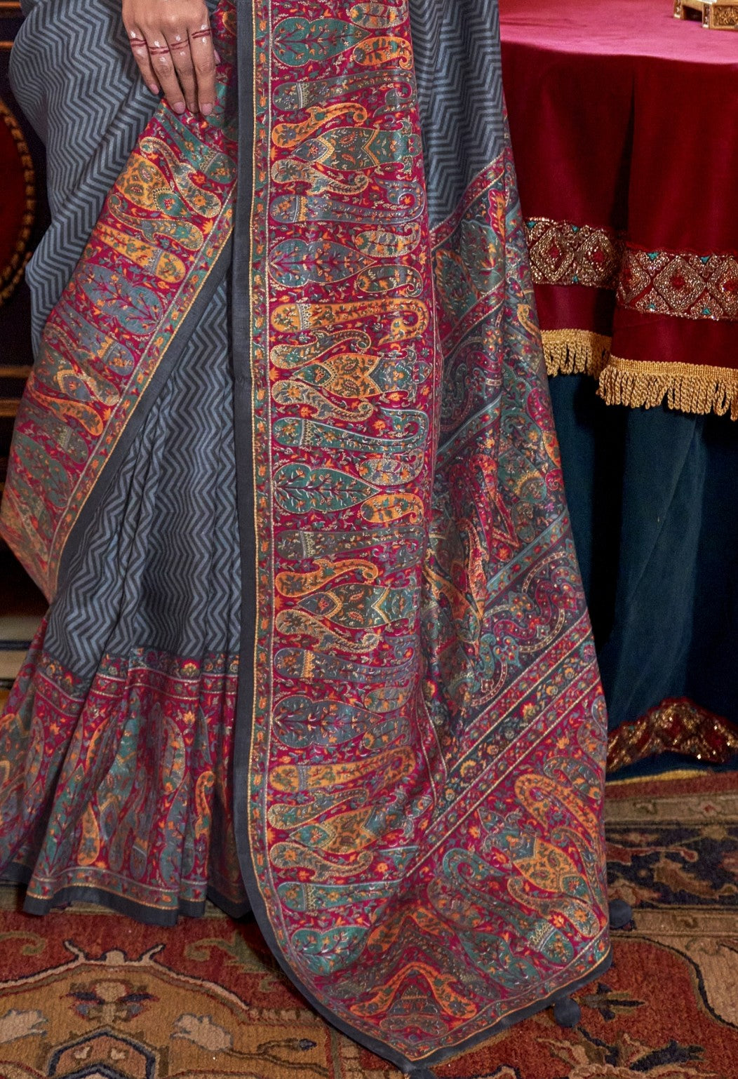 pashmina saree