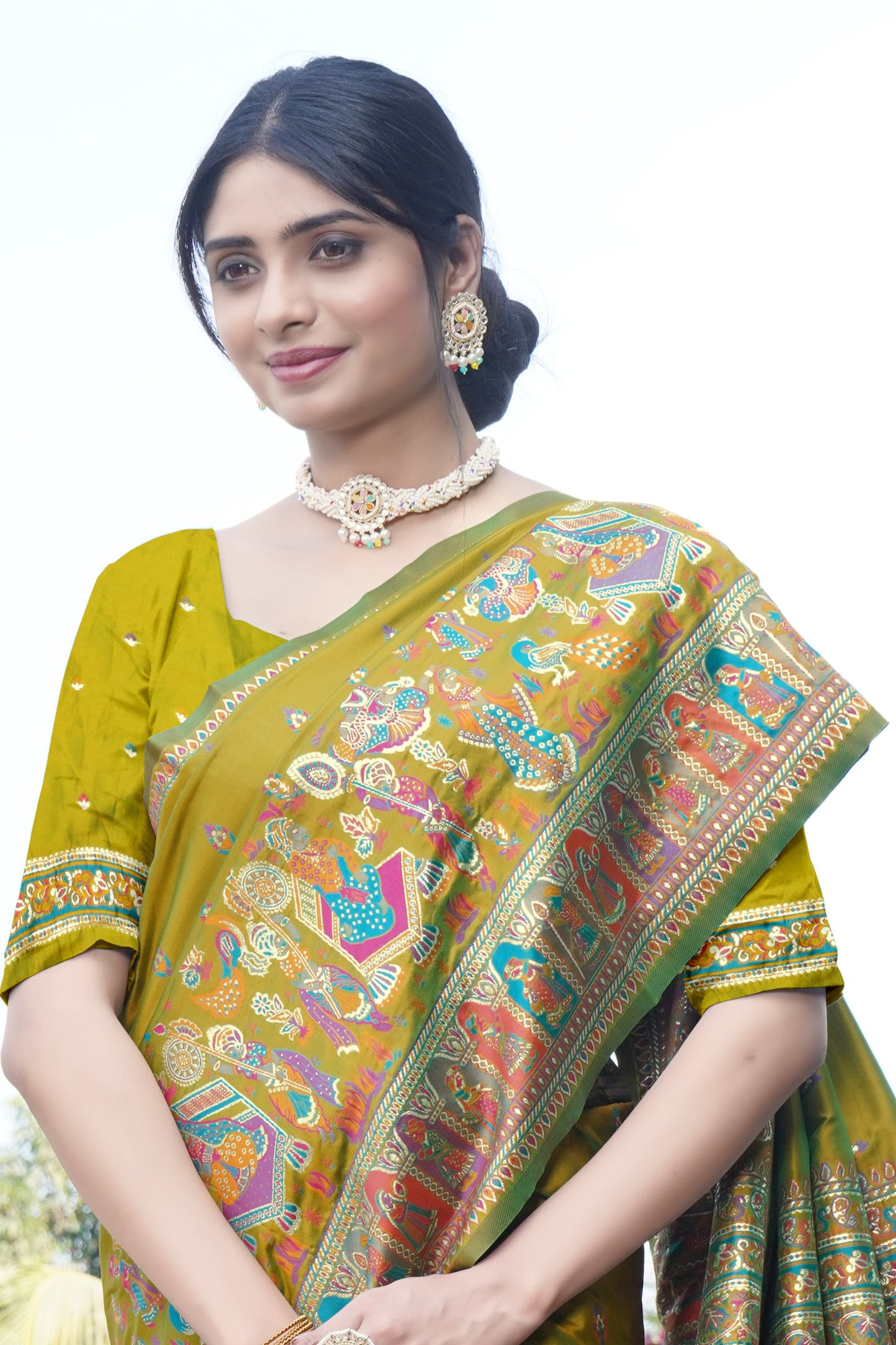 pashmina saree