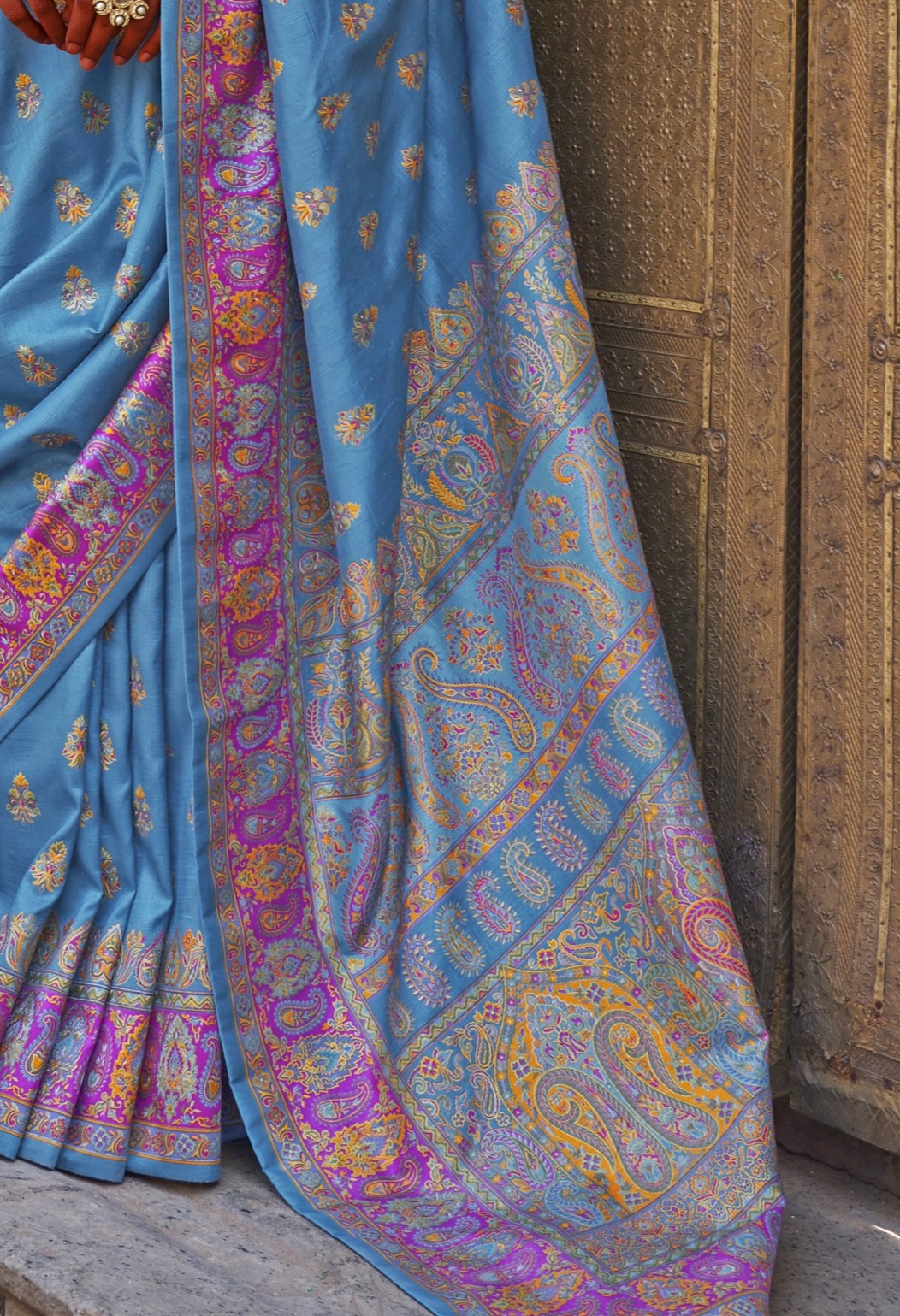 pashmina saree