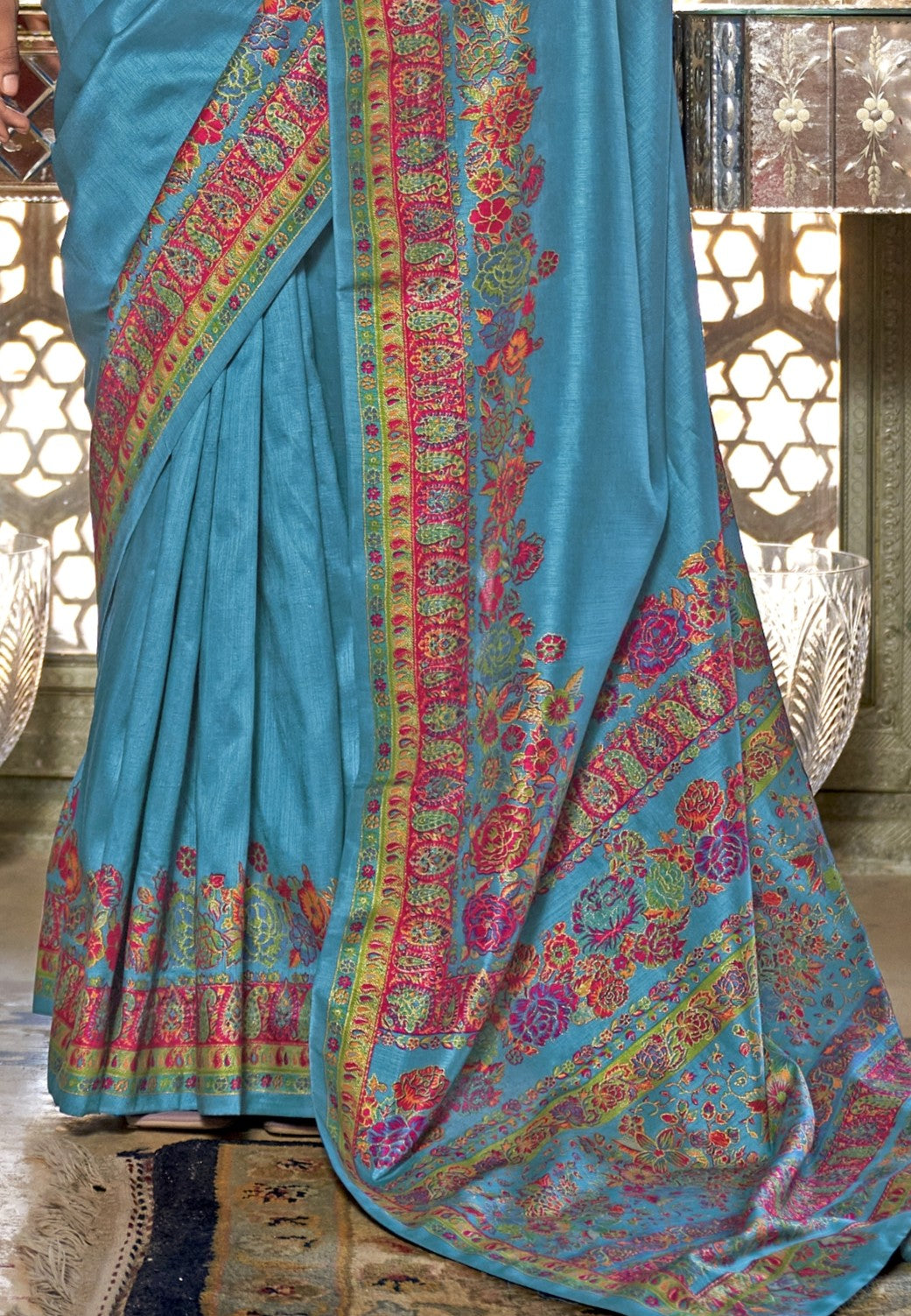 pashmina saree
