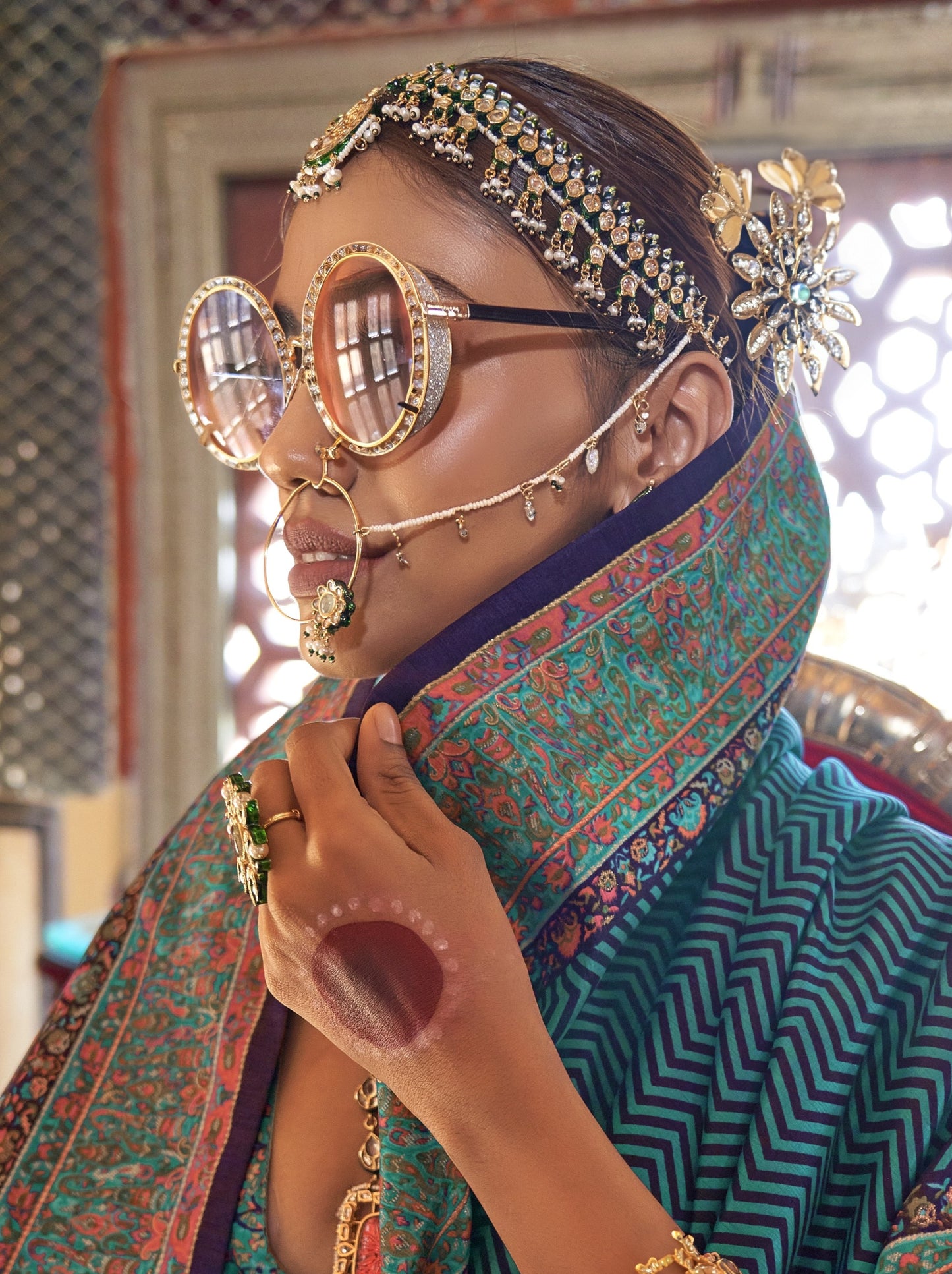 pashmina saree