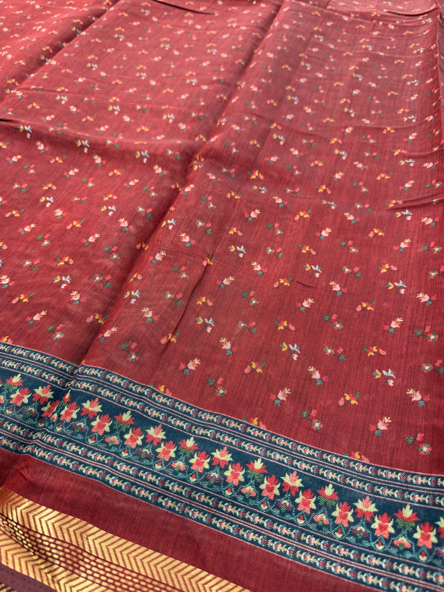 Mal cotton saree