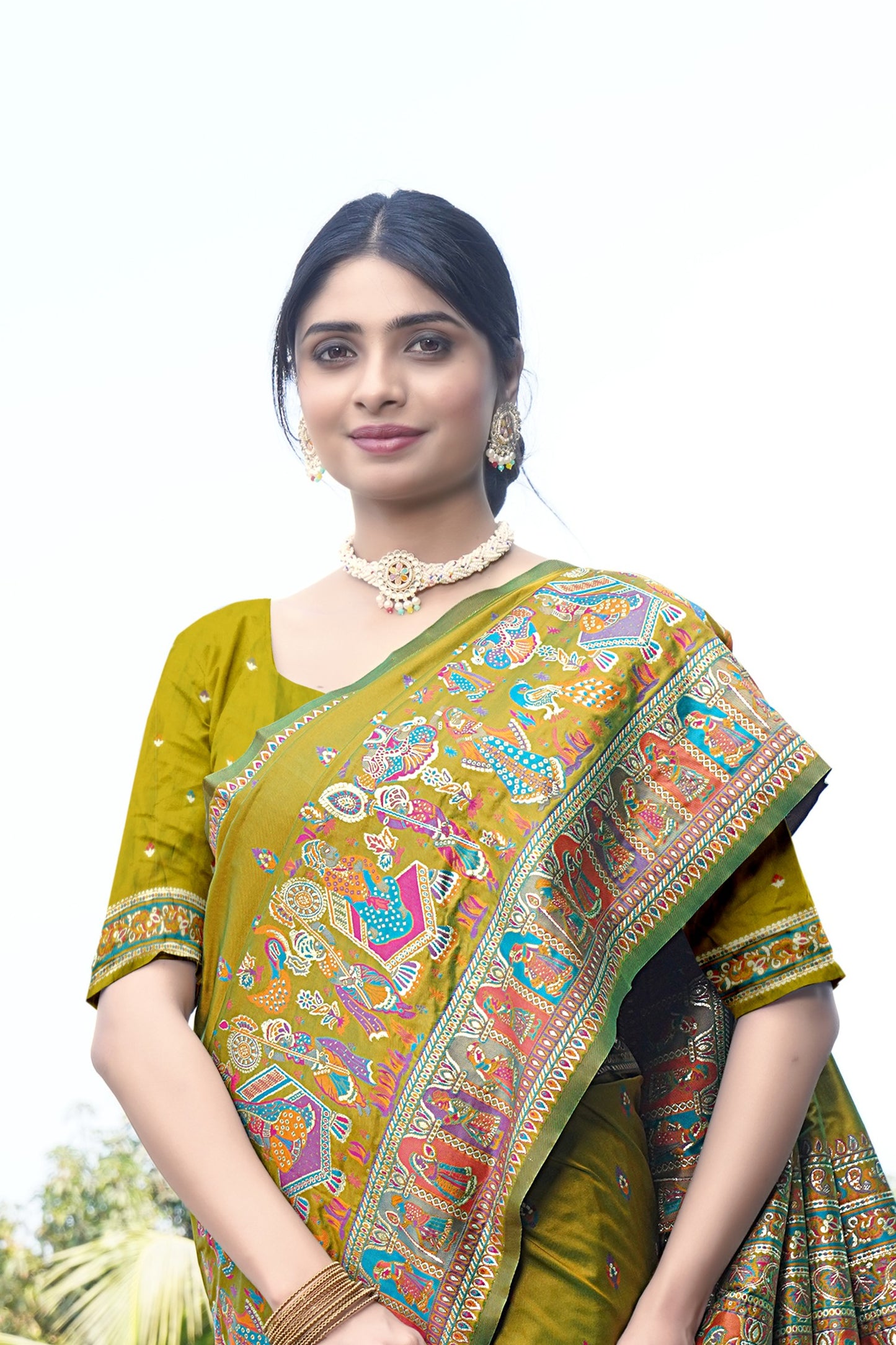 pashmina saree
