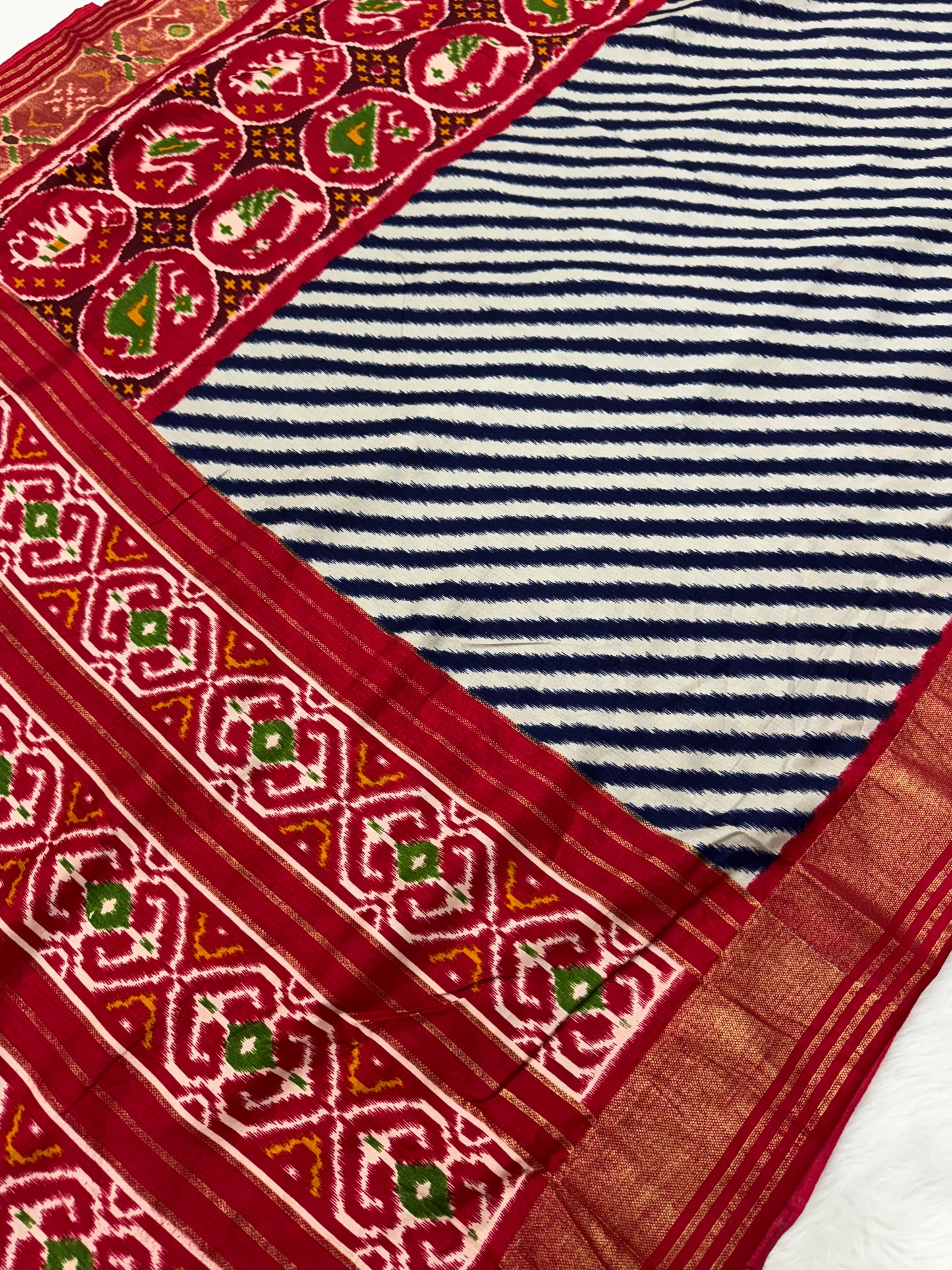 Pure look patola saree