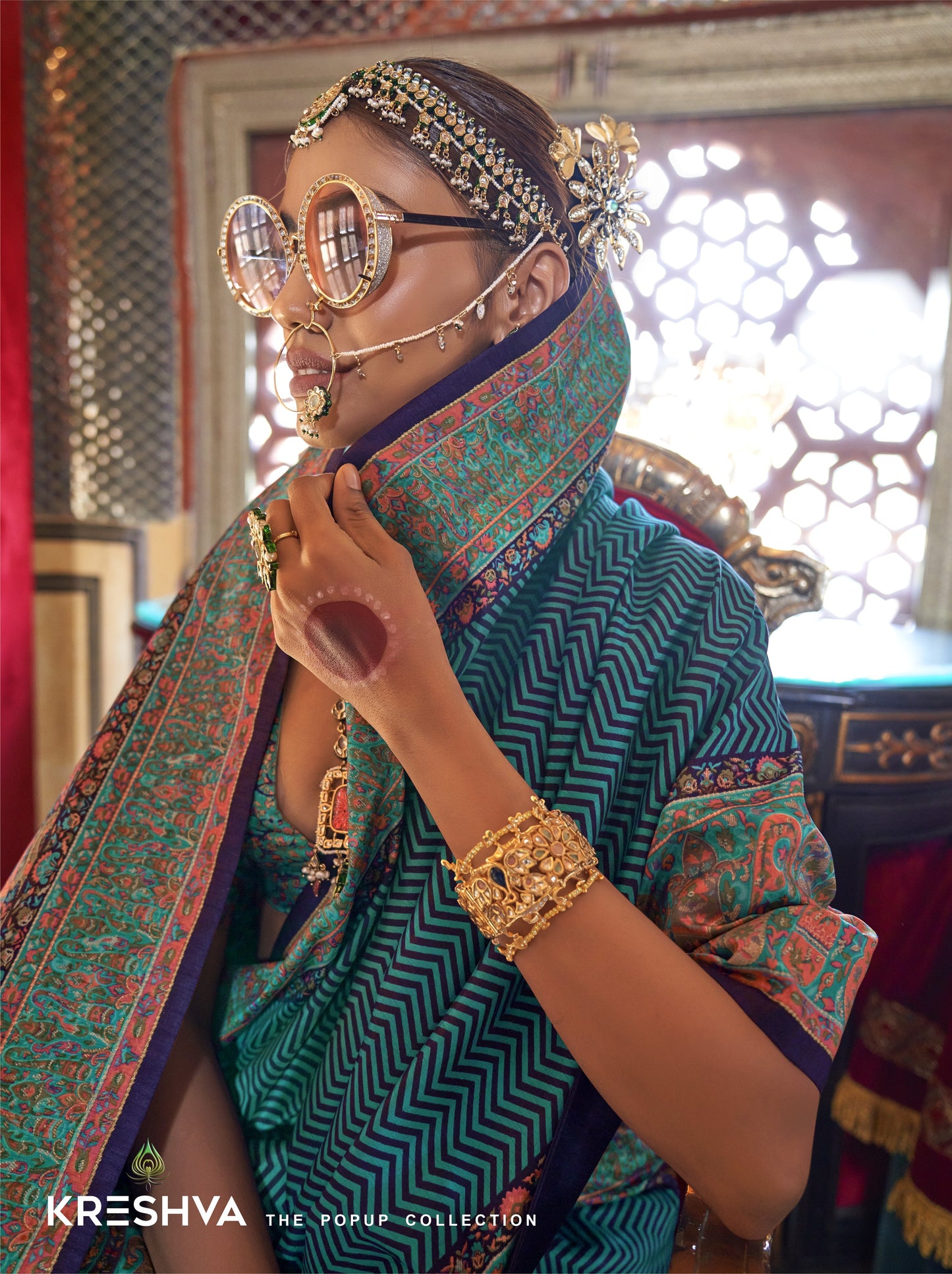 pashmina saree