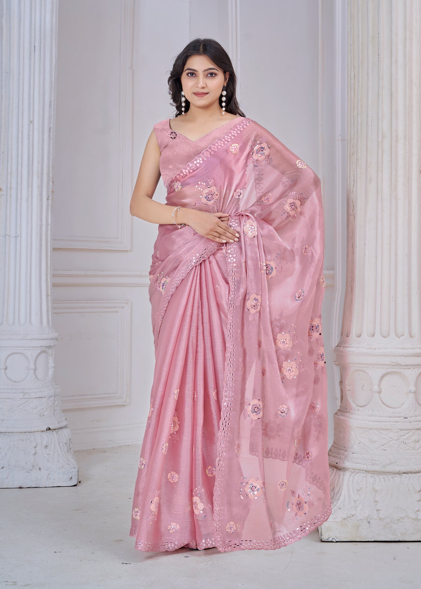 DESIGNER WORK SAREE