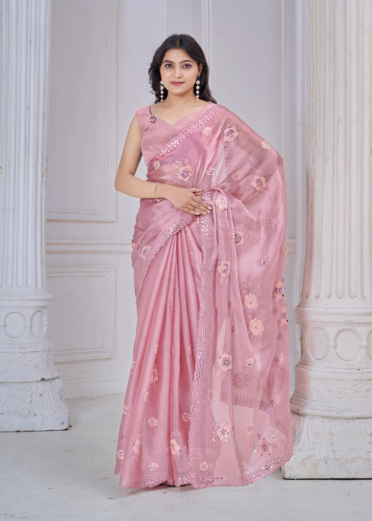 DESIGNER WORK SAREE