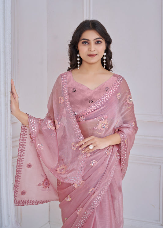 DESIGNER WORK SAREE