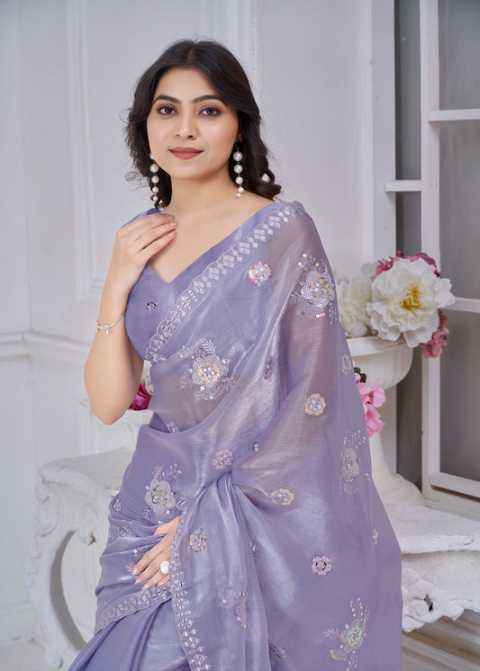 DESIGNER WORK SAREE