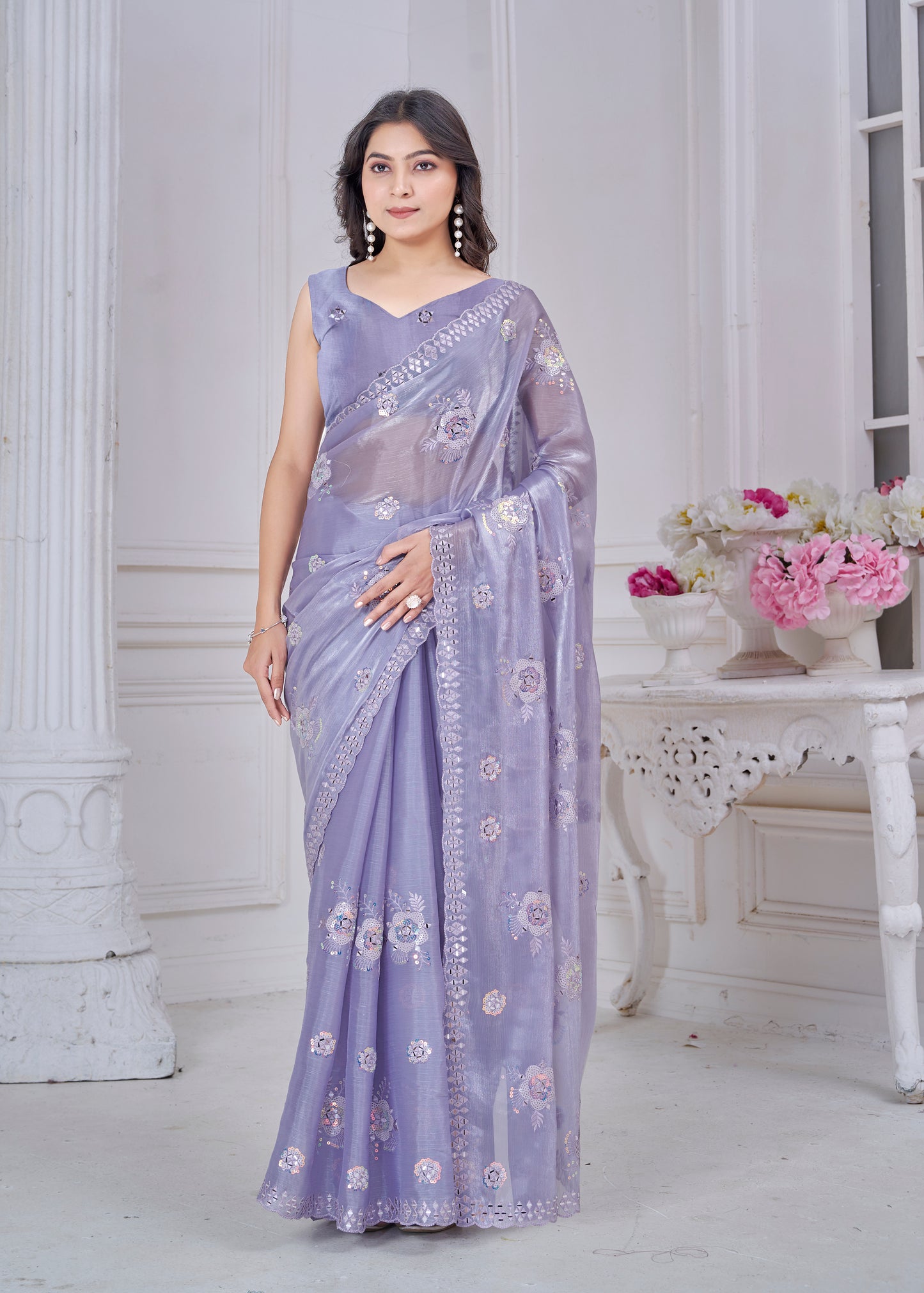 DESIGNER WORK SAREE