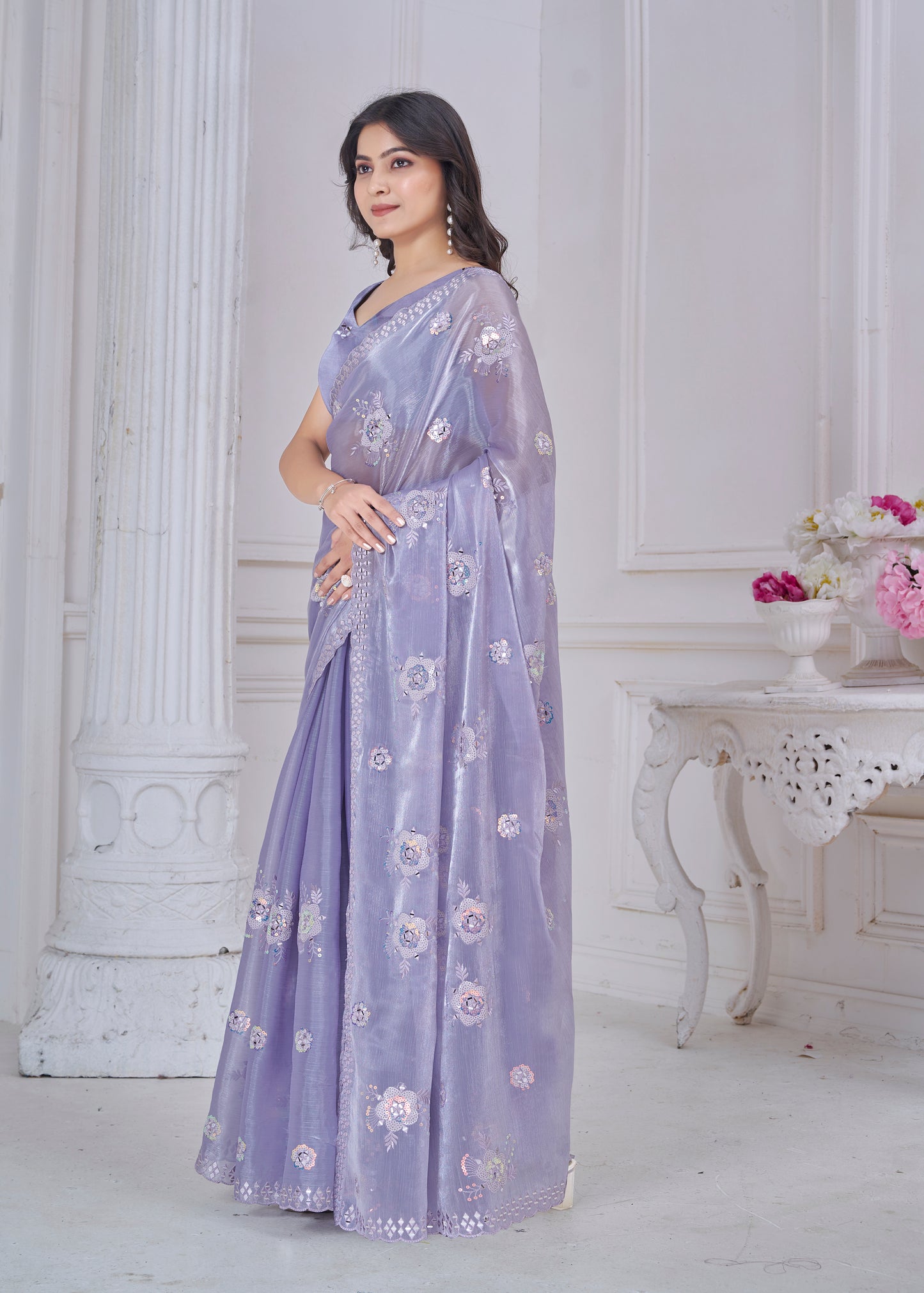 DESIGNER WORK SAREE
