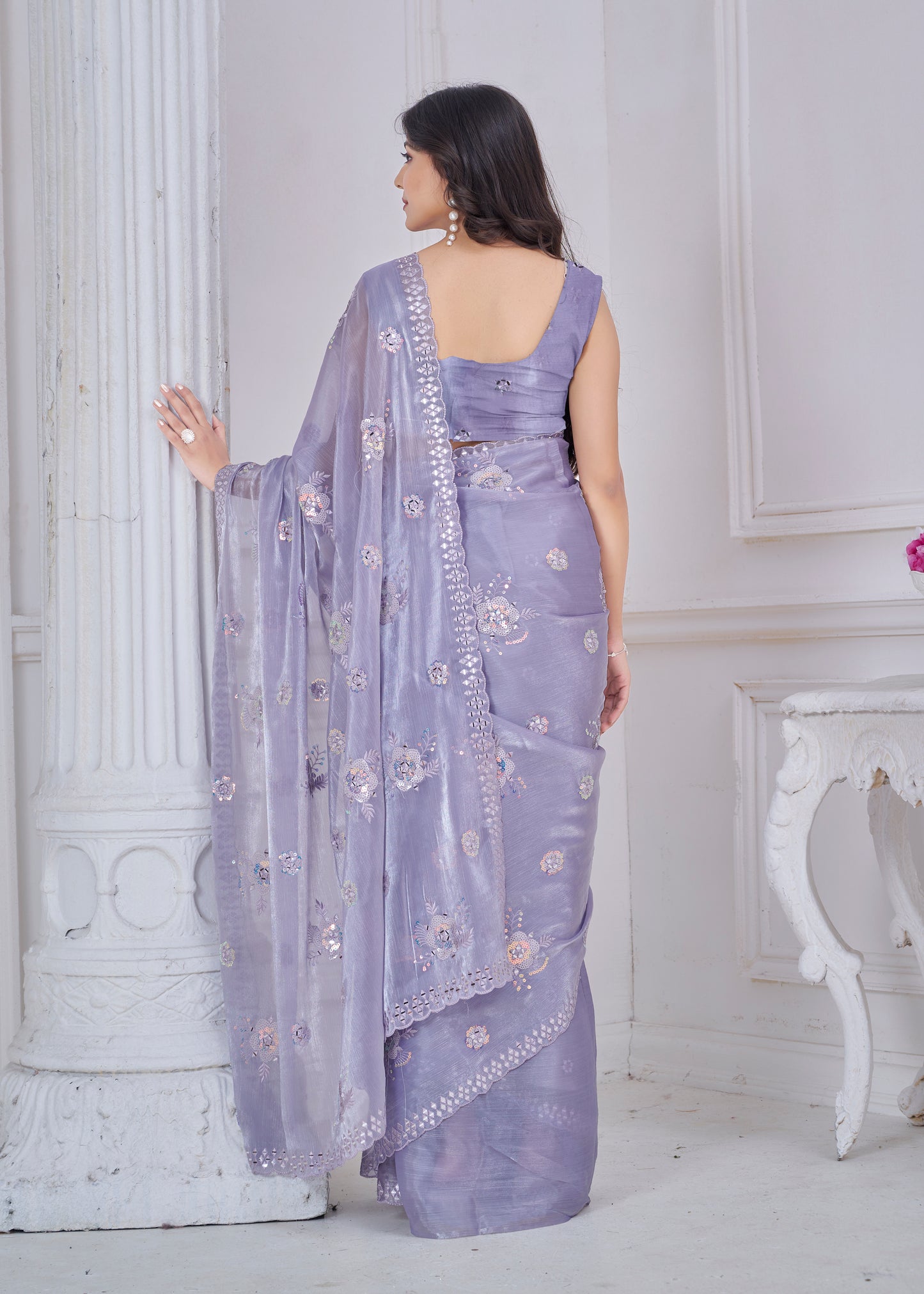 DESIGNER WORK SAREE