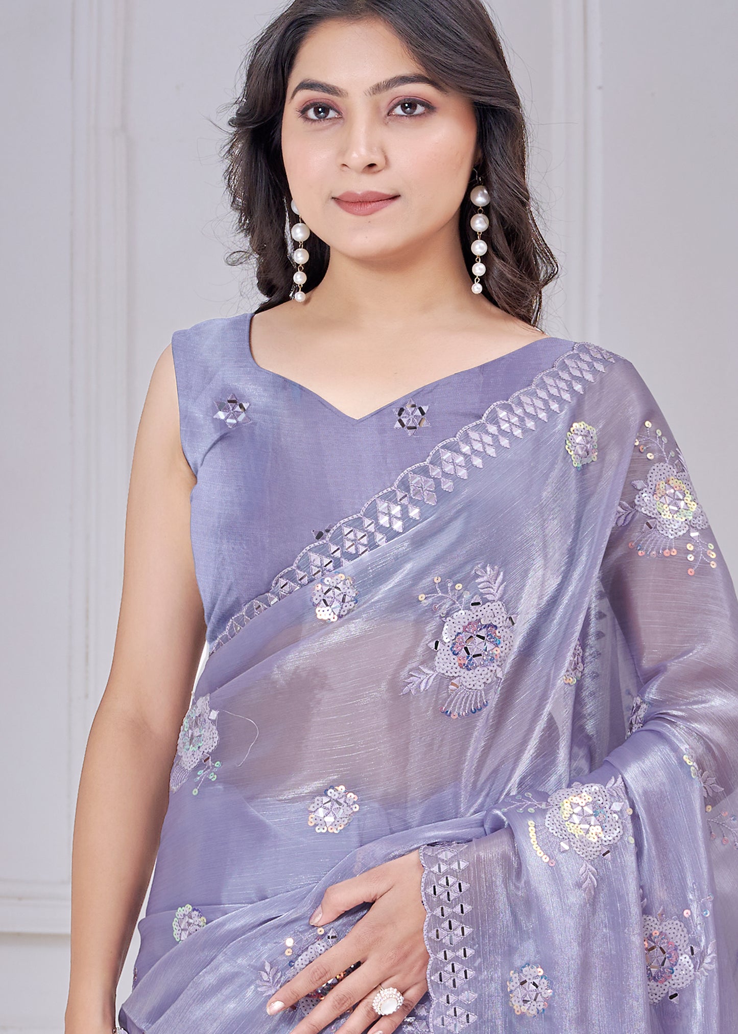 DESIGNER WORK SAREE