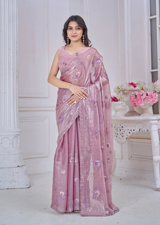 DESIGNER WORK SAREE