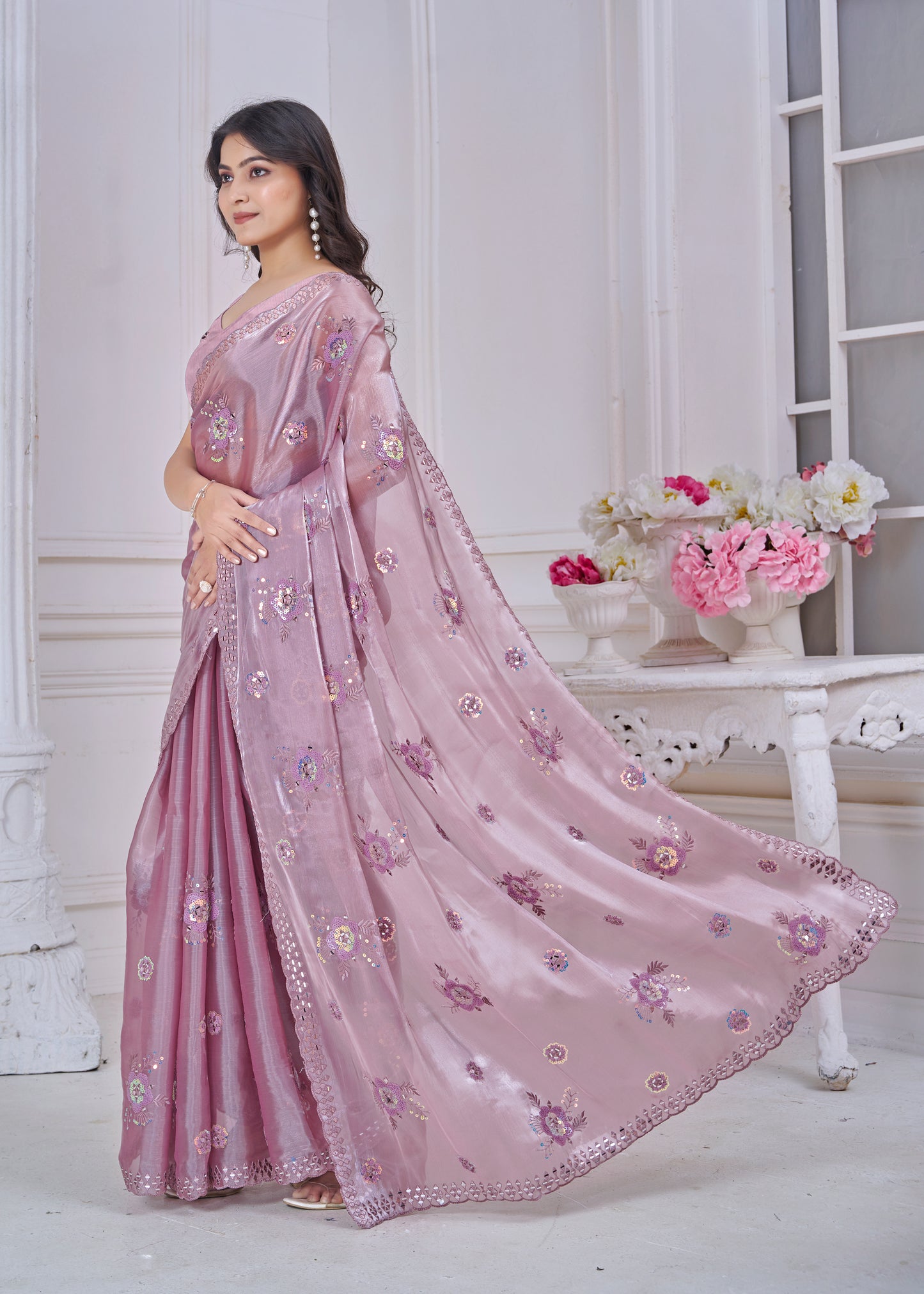 DESIGNER WORK SAREE