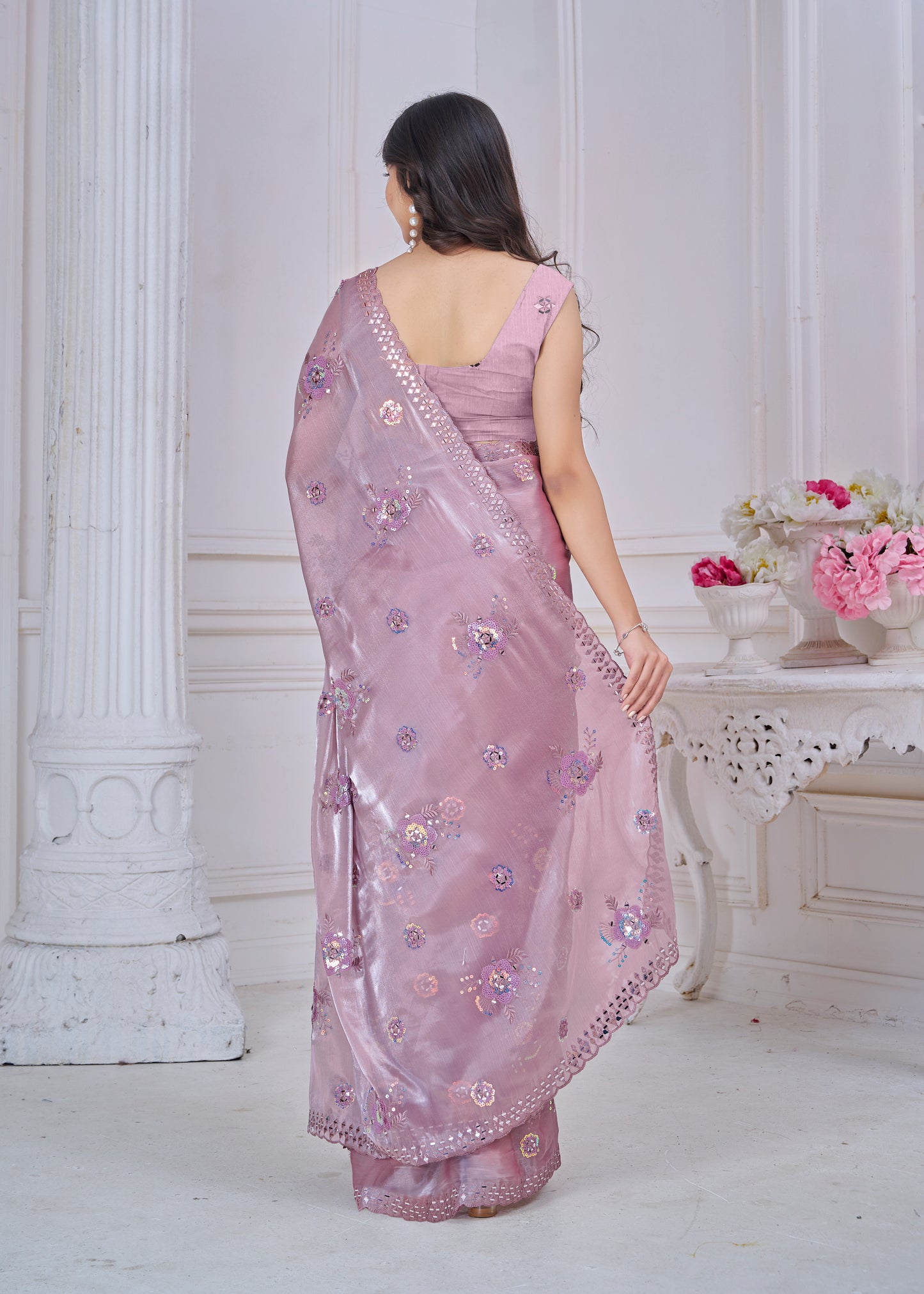 DESIGNER WORK SAREE