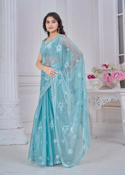 DESIGNER WORK SAREE