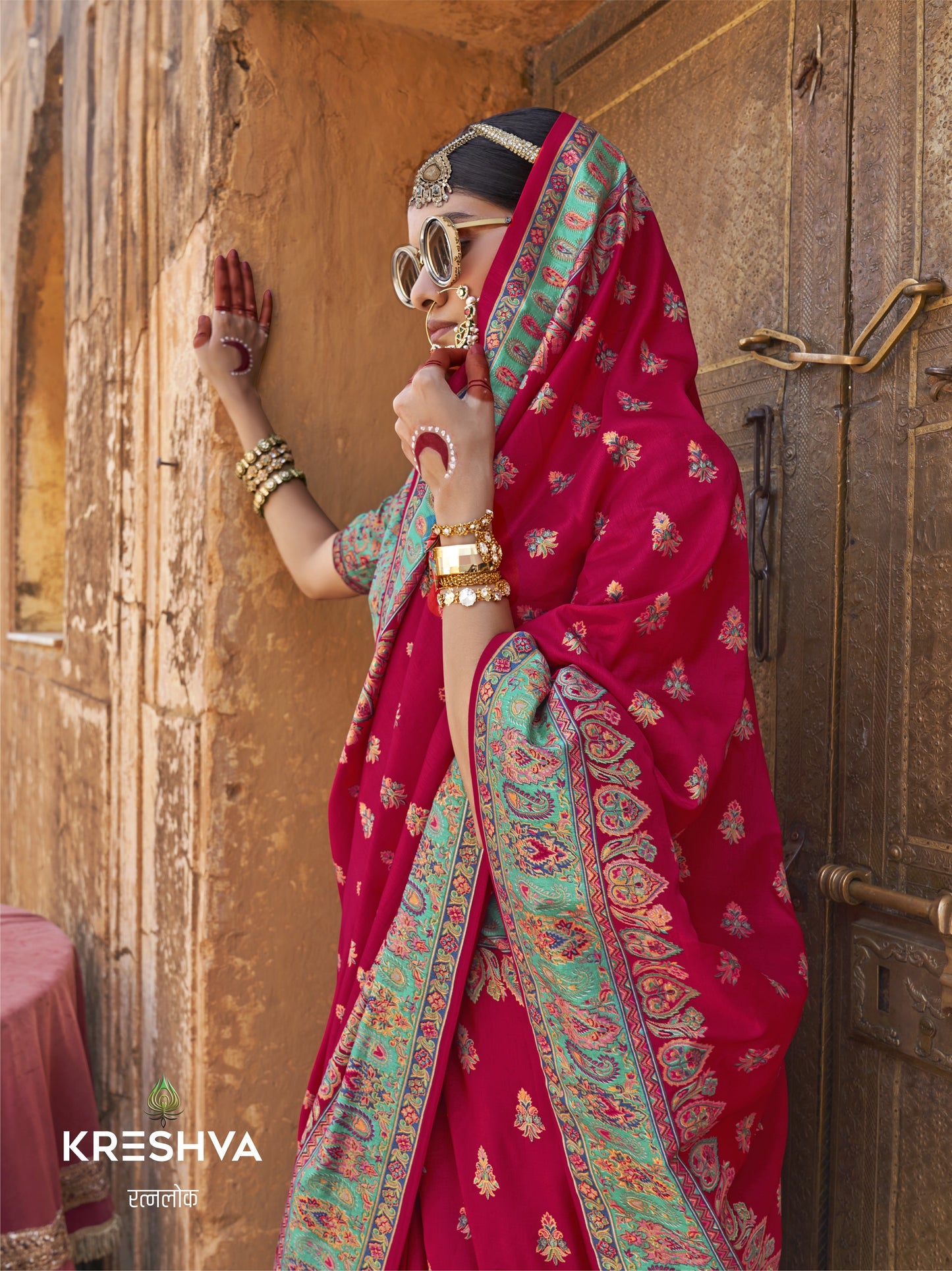 pashmina saree