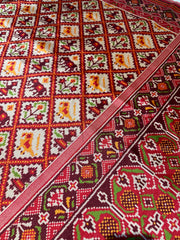 Cross Print Patola Pure Look