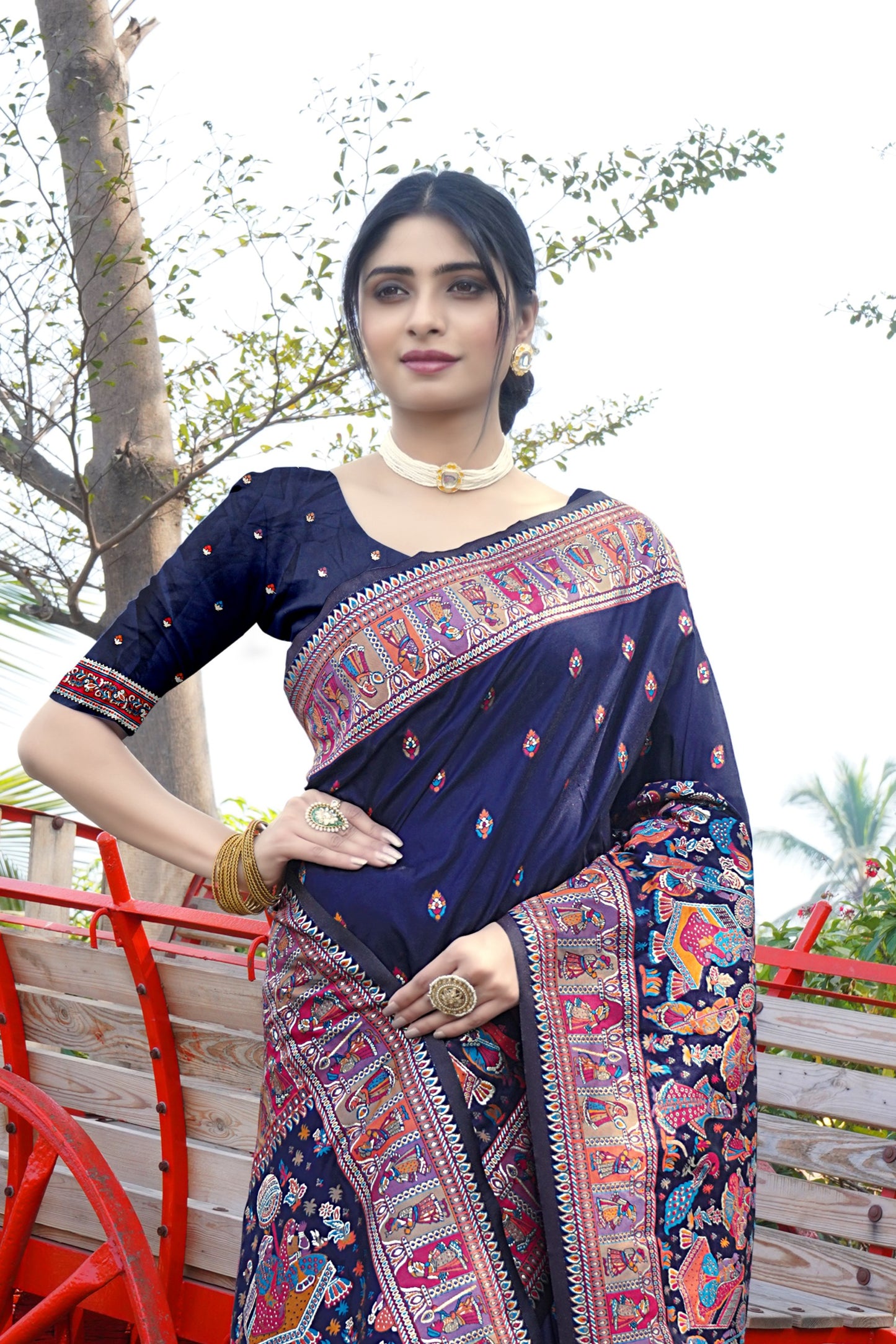 pashmina saree