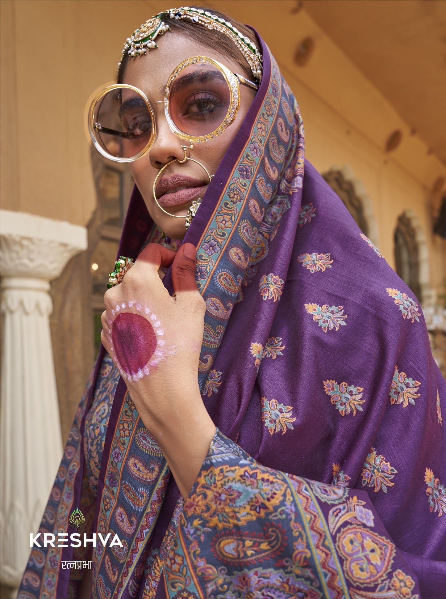 pashmina saree