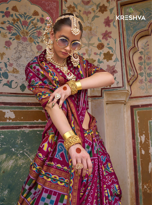 PURE LOOK PATOLA SAREE