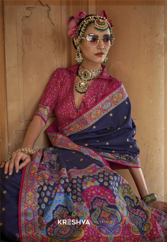 pashmina saree