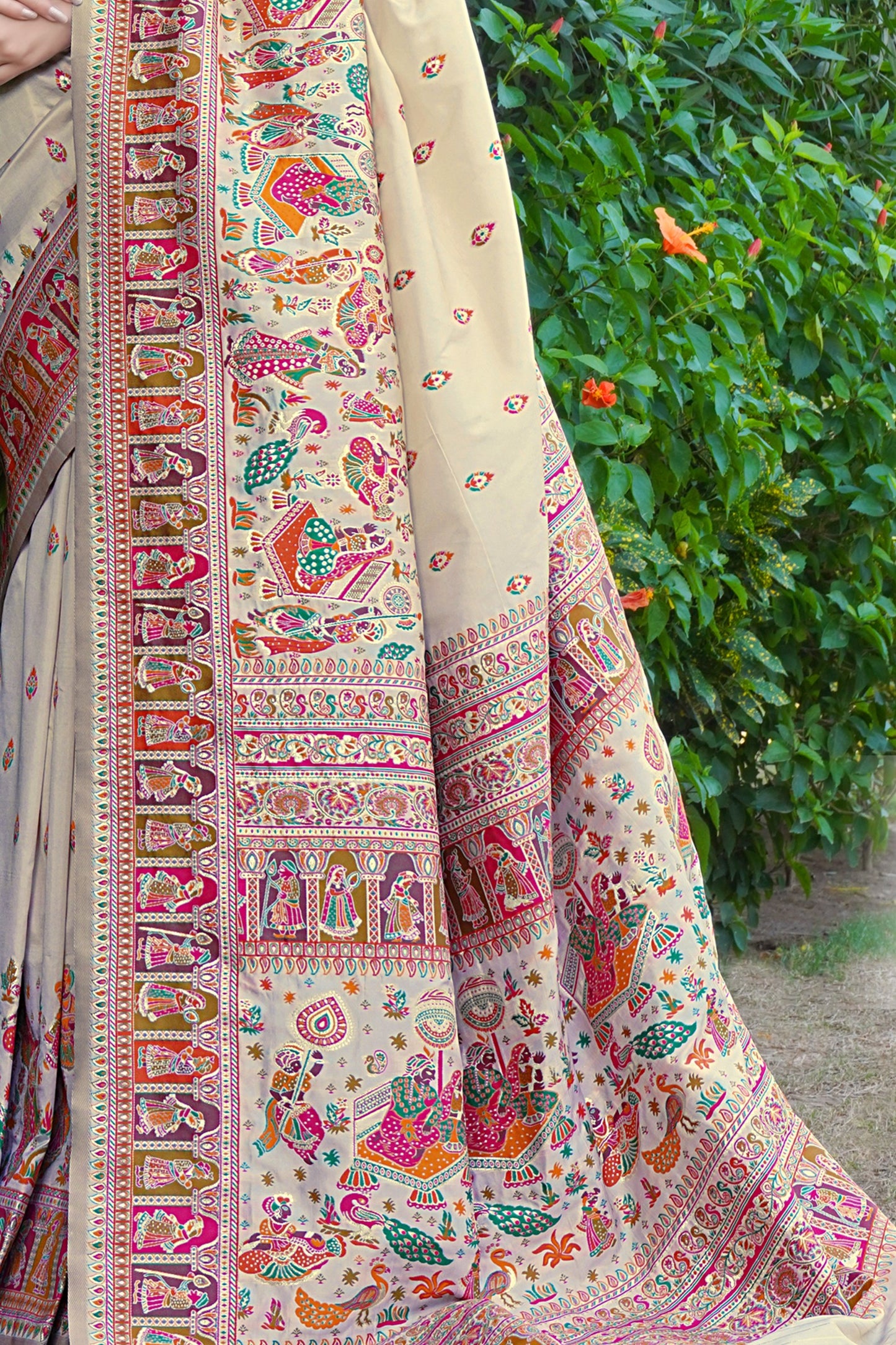 pashmina saree