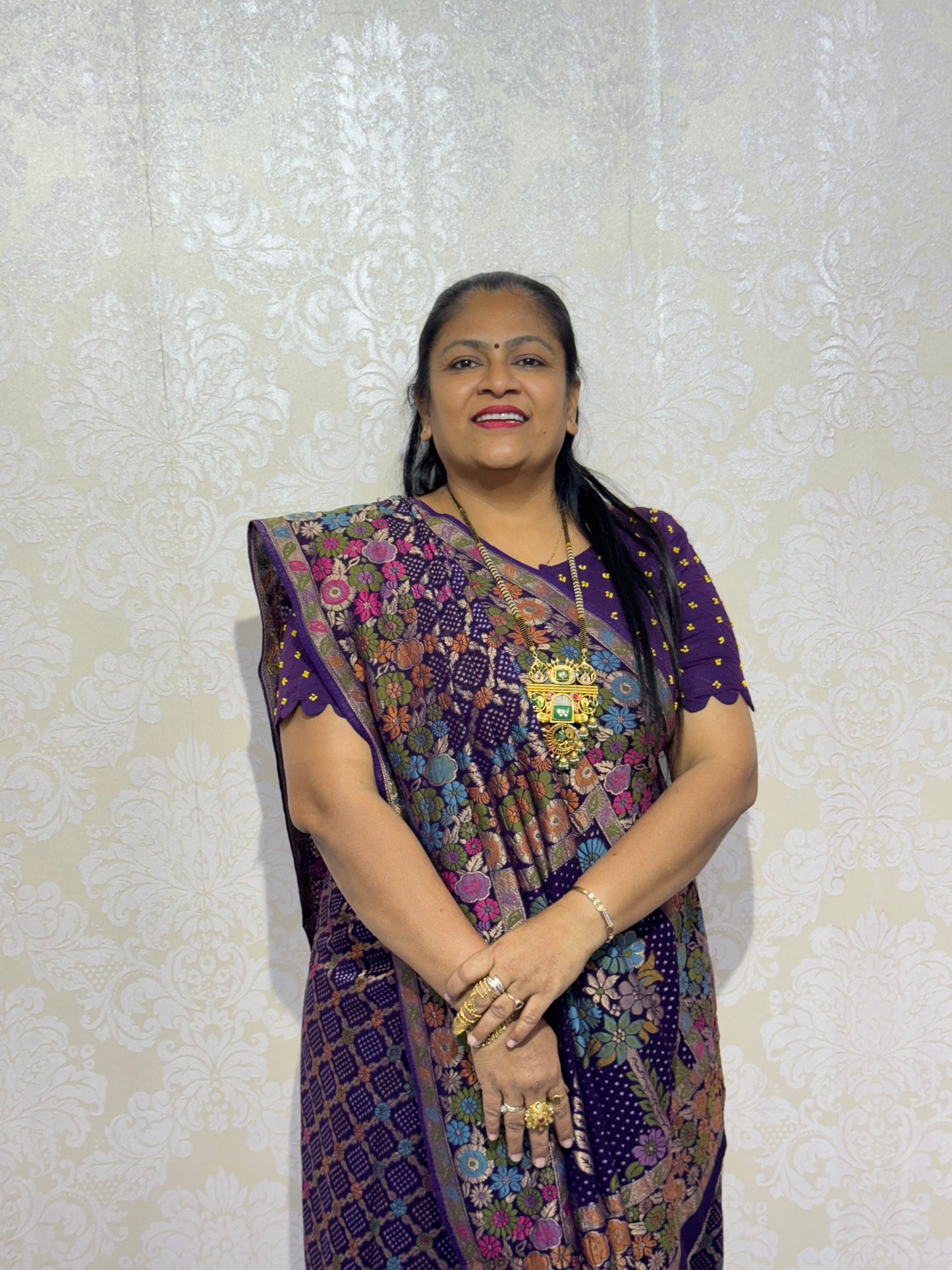 PURE JORJET PURPLE BANDHANI