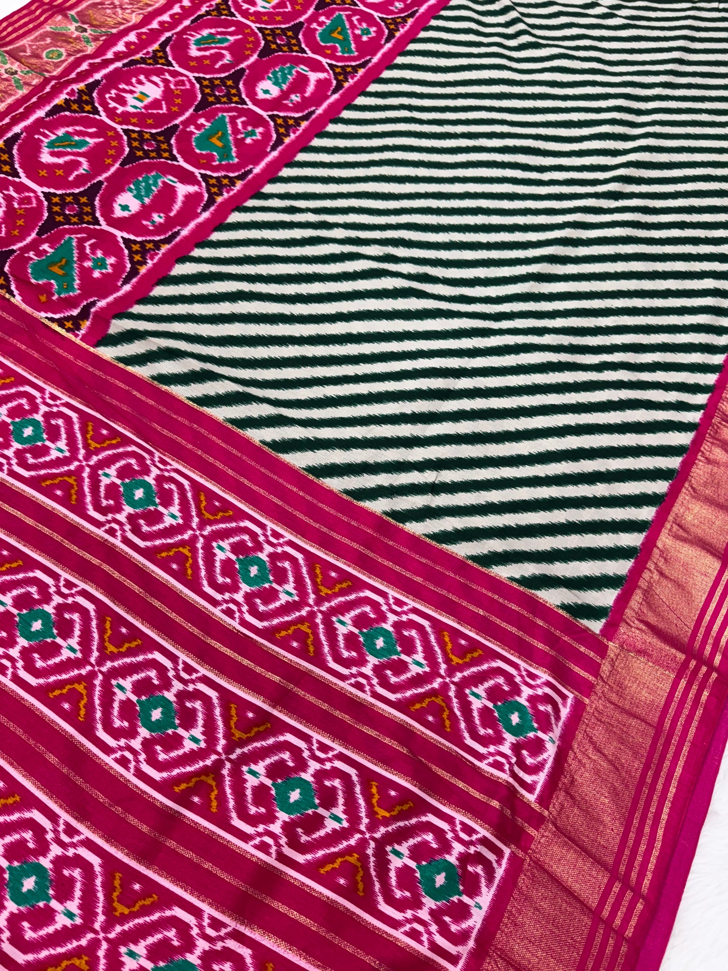 Pure look patola saree