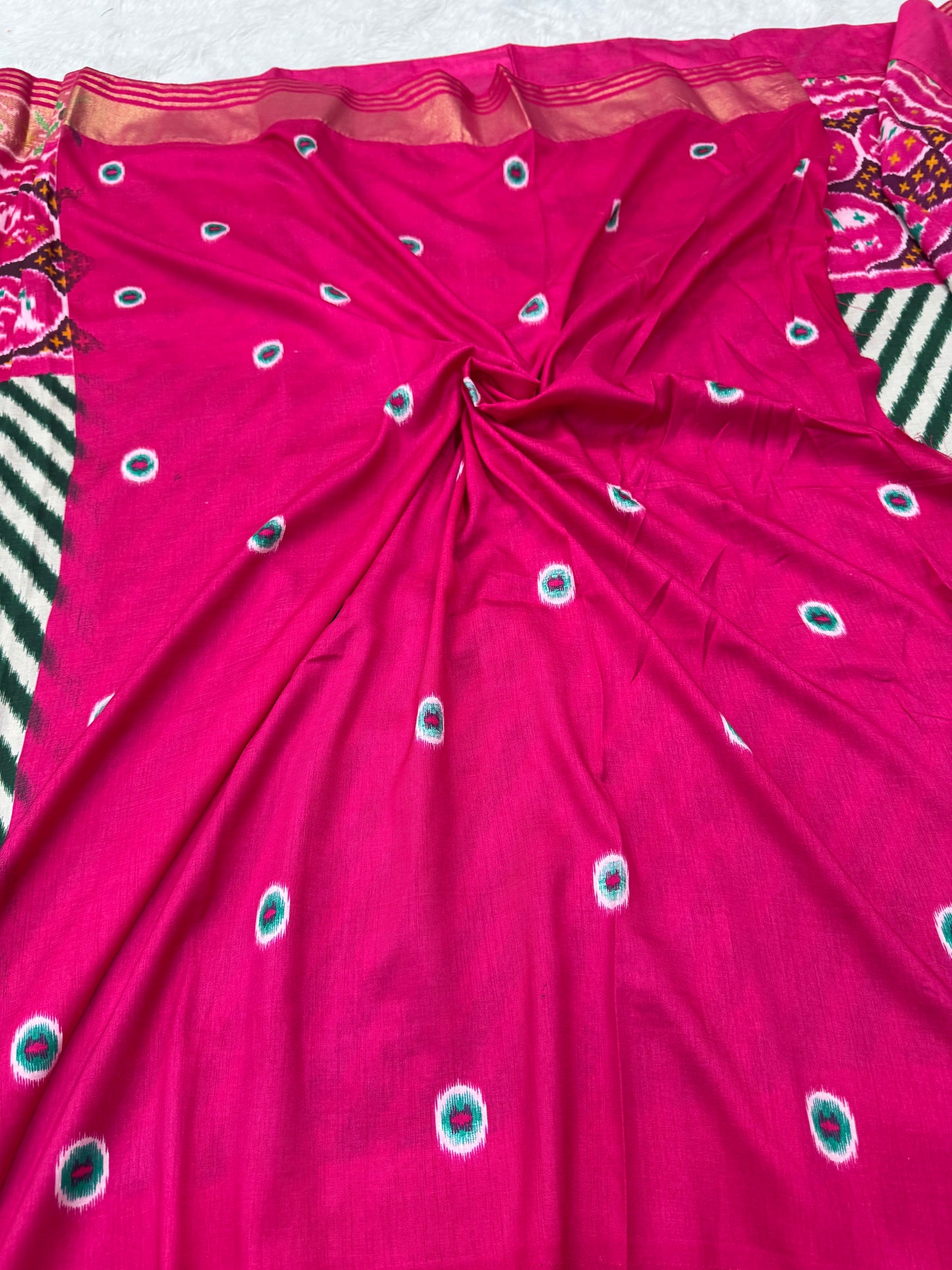 Pure look patola saree