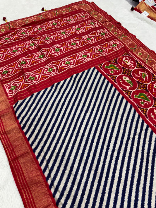 Pure look patola saree