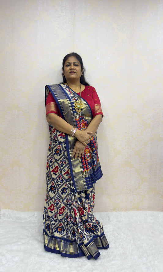 VIPUL AROMA SILK - BLUE