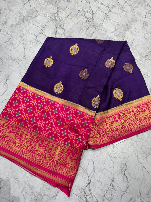 Pure dola silk saree