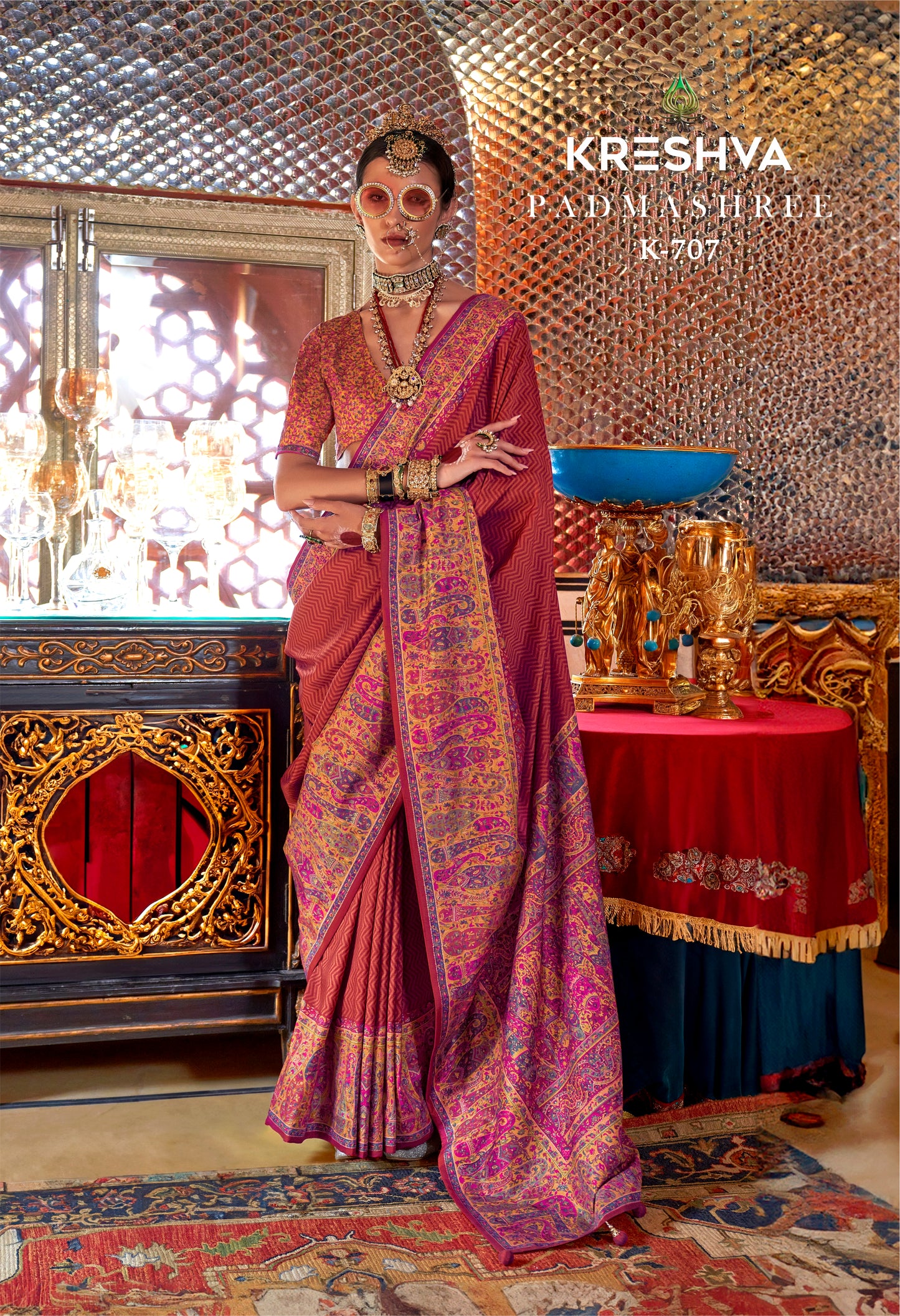 pashmina saree